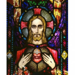 Isetehtud teemantmaal Religioon Jeesuse seinamaaling Teemanttikandid litritega t&auml;isringi 20X30CM