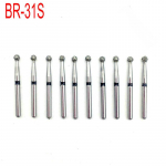 10 tk/karp Dental FG Teemant Burs Drill Hambaravi Burs hammaste valgendamiseks Super J&auml;medad Dia-Burs 1,6 mm BR-31S