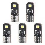 5tk W5W Led T10 LED Canbus pirn auto salongi tuled BMW E46 E53 E90 E82 E60 X3 E83 E91 Touring X5 E70 X6 E71 E36 jaoks