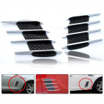 DYS Auto Shop 2tk OB-59 auto &otilde;hu sisselaske ventilatsiooniava poritiiba kleebis kapoti k&uuml;ljeukse kaunistus