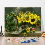 Digitaalne &otilde;limaal Numbrid &Otilde;limaal L&otilde;uend Kodukaunistus DIY Maalimine numbrite j&auml;rgi Kunst 40x50cm no frame