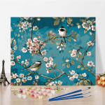 Kodukaunistus Digitaalne &otilde;limaal L&otilde;uend Kunstinumbrid &Otilde;limaal DIY Maalimine numbrite j&auml;rgi 40x50cm no frame