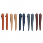10 tk juukseklambrid v&auml;rviliste plastist Duckbill Hair Barrettes juukseklambrite kujundamiseks type 5