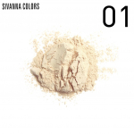 SIVANNA COLORS Loose Powder Shine-Control Sheer Long Wear No.01 - 04 20 g. F010 - Thai Cosmetic Make Up 01