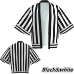 Meeste ja naiste deemonitapja anime perifeerne haori kimono jope Tanjiro komplekt hommikumantli mantliga pidžaama S