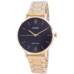 Naiste kvartsist k&auml;ekell Casio LTP-VT01G-1B must