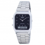 Casio Youth Quartz Analog Digital AQ-230A-1DHDF AQ230A-1DHDF meeste k&auml;ekell