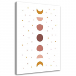 Feeby l&otilde;uenditr&uuml;kk, Kuu kompositsioon 40x60 roosa