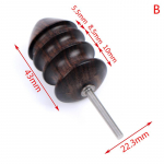 Nahaservade poleerimine lameda/terapeaga sandlipuu nahad isetehtud t&ouml;&ouml;riist 43*22.3mm