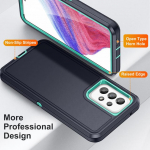 Kahekihilised Armor Capa &uuml;mbrised Samsung Galaxy A54 5g A14 A13 A53 A04s S23 Ultra S22 Plus mobiiltelefoni kaane&uuml;mbrisele for Galaxy S22 Plus punane