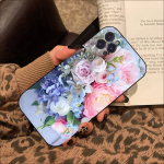 Flower Pink Peonies Peony telefoni&uuml;mbris iPhone'ile 8 7 6 6s Plus X Se 2020 Xr Xs 14 11 12 13 Mini Pro Max mobiili&uuml;mbris For iphone SE 2020