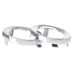 Auto eesmise udutule esipaneeli katte kaitseraua udutulelatern ABS raam 57731SC000 auto lisaseadmed Subaru Forester SG SH jaoks 1 Pcs white