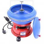 Tumbler vibreeriv poleerimismasin 3 kg mahutavus metallist ehete vibropoleerimismasina veski t&ouml;&ouml;riistade jaoks Voltage 220V