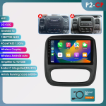 Carplay 4G 2din Android autoraadio multimeedia videopleier Opel Vivaro B 2014 - 2018 Renault Traffic 3 Navi GPS autoraadio peakomplekt Stereo Audio BT jaoks HC2 4Core 2G 32G (Type A)