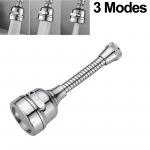 2/3 režiimi universaalne k&ouml;&ouml;gisegisti adapter 360&deg; p&ouml;&ouml;rleva segisti filtri pikendused K&ouml;&ouml;gi vidinad Pihustus vett s&auml;&auml;stev kraaniotsik 3 Modes-B