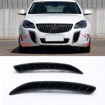 Buick Regal GS 2.0L L4 Flex 2011-2017 jaoks esikaitseraua iluv&otilde;re plaadi kaunistusriba Opel Insignia A OPC jaoks 1pc left black