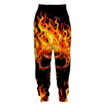Kevad-s&uuml;gis meeste p&uuml;ksid mood p&uuml;ksid vabaaja mees sport pealuu 3D prinditud t&auml;navar&otilde;ivad dressip&uuml;ksid suures suuruses meeste riided S-6XL 6XL orange