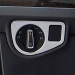 Touran 2016 2017 2018 autotarvikud ABS matt-kroom auto esilaternate reguleerimisl&uuml;liti kate trimmi auto stiil