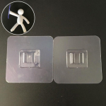 Isekleepuv teip vannitoa &scaron;ampoonide hoidmiseks. Tugevad padjad plastist riiulite hoidmiseks Organisatsiooni riiulite tugihoidik 1 pair