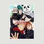 Jujutsu Kaisen valgest paberist plakatid jaapani klassikalise anime tr&uuml;kised Kodukaunistus Maalimine Seinakleebised Elutoa baari sisustus 30x21cm