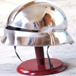 H&otilde;bedane keskaegne Saksa Sallet Kiiver Gooti Sulge Kiiver Re-Enactment Kost&uuml;&uuml;m Sparta Kiiver