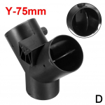 60mm/75mm Y/T autosoojendi &otilde;huventilaatori toruosa v&auml;ljalaskeava avatud suletav reguleerparkla T7Y7 Y-75mm-one size