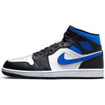 Air Jordan 1 Mid Racer Blue Meeste tossud Valge Must 554724-140 41