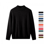 Meeste Mock Neck ka&scaron;miir kampsun &uuml;hev&auml;rviline Kootud kampsun S