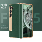 Luksuslik ehtsast nahast &uuml;mbris Samsung Galaxy Z Fold 5 Nappa kate jaoks Galaxy Z Fold 4 Stand p&otilde;rutuskindel kaitsekate Galaxy Z Fold5