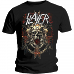 Slayer Demonic Admat Black Classic Rock Metal Band Unisex T-s&auml;rk S