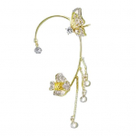 1 tk K&otilde;rva&uuml;mbrisega k&otilde;rvar&otilde;ngas K&otilde;rgl&auml;ikega kleit ilma augustamiseta Trendikas l&auml;ikiv kuupmeetrist tsirkooniumoksiidist liblikas k&otilde;rvamanseti peoehted