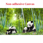 Roheline bambusest panda seinamaaling 3D loominguline fototapeet Elutuba Magamistuba K&ouml;&ouml;k Restoran Kodukaunistuse seinakleebis 300cm (W) x 200cm (H)