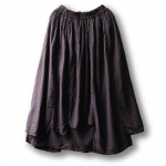 Johnature naiste vintage mitmekihilised ebaregulaarsed seelikud elastne v&ouml;&ouml;koht &uuml;hev&auml;rvilised puuvillased riided s&uuml;gisesed A-joonega seelikud One Size