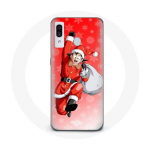 Coque pour Samsung Galaxy A30 Anime Son goku dragon ball Le jour de No&euml;l 2023