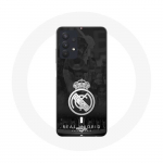 Coque pour Samsung Galaxy A32 5G Real Madrid Club de F&uacute;tbol Logo Gris