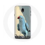 &Uuml;mbris Samsung Galaxy J7 2017 Parakeets Parrots Blue jaoks