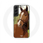 &Uuml;mbris Samsung Galaxy S22 Quarter Horse pruuni hobuset&otilde;u jaoks