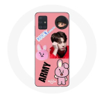 Coque pour Samsung Galaxy A51 BTS Bangtan Gar&ccedil;on BT21 Cooky Jungkook ARMY