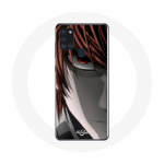 Coque pour Samsung Galaxy A21S Light Yagami Death Note Manga Anime