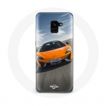 &Uuml;mbris Samsung Galaxy A8 Plus Formula 1 McLaren Orange jaoks