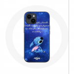 Coque pour Iphone 14 Stitch Ohana Citation - Maniacase