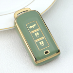 TPU auto nutika v&otilde;tme korpuse kaanehoidja Mitsubishi Outlander Lancer 10 Pajero Sport ASX RVR L200 Eclipse Cross Auto tarvikutele must