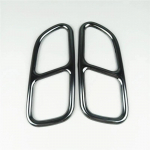 Auto Styling Sabakurgu raami kaunistus Mercedes Benz CLA C117 2013-2016 v&auml;ljalasketoru trimmikatete kleebiste jaoks autotarvikud must