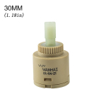 1 tk keraamiline pool vees&auml;&auml;stlik asendusveesegisti kraan segisti kassett K&ouml;&ouml;gisegisti Vahetage osa 30mm（WANHAI）