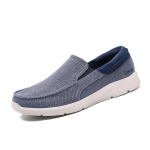Uued suvised hingavad l&otilde;uendkingad Meeste Mokassiinid Slip-on Tennised Moodsad Vabaaja Meeste Jalan&otilde;ud Kerged Lamedad Meeste S&otilde;itmiseks 39 sinine