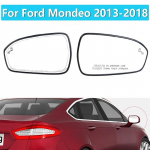 Car Heated Side Wing Rear view Mirror Glass Auto Replacement For Ford Mondeo 2013 2014 2015 2016 2017 2018 US Version Left