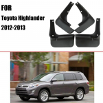 Mud flaps For Highlander Mudguards Fender Highlander Mud flap Guard splash Mudguard Fenders car accessories Front Rear 4 pcs tumehall v&auml;rv