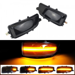 Volvo C30 C70 S40 S60 V40 V50 V70 2008&ndash;2010 LED d&uuml;naamilise suunatule k&uuml;ljepeegli j&auml;rjestikuse laterna vilkuri indikaator