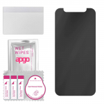 apgo Privacy Matte Hybrid protective glass compatible with Blackview BV 5500, flexible nano glass, great replacement for tempered glass, scratch-resis