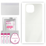 apgo MATTE Protective Skin Sticker for the back compatible with Xiaomi Mi 11 Youth Edition, Wrap Film, Hydrogel Film, Flexible, Soft TPU with position